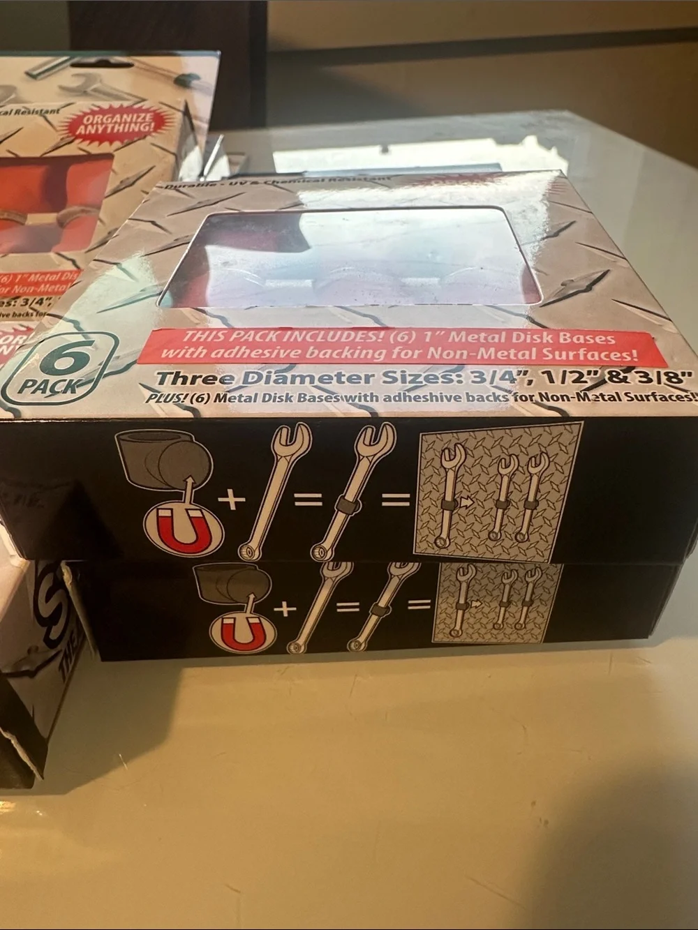 Magnetic Tool Holders — Orange (60 Pack)